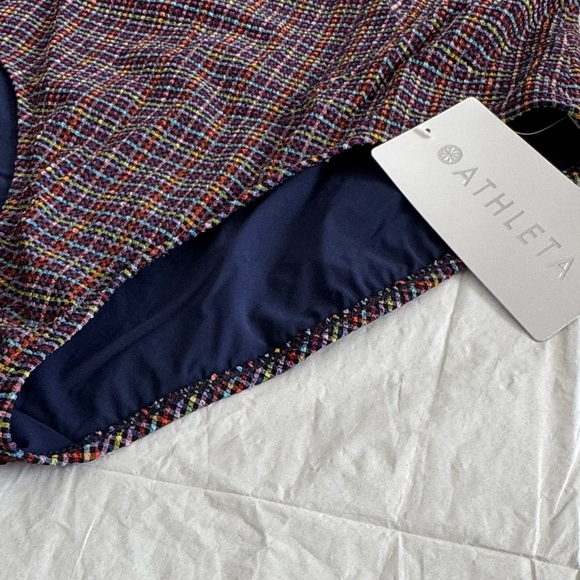 Athleta Multicolor Plaid One-Piece Swimsuit - Picture 3 of 7